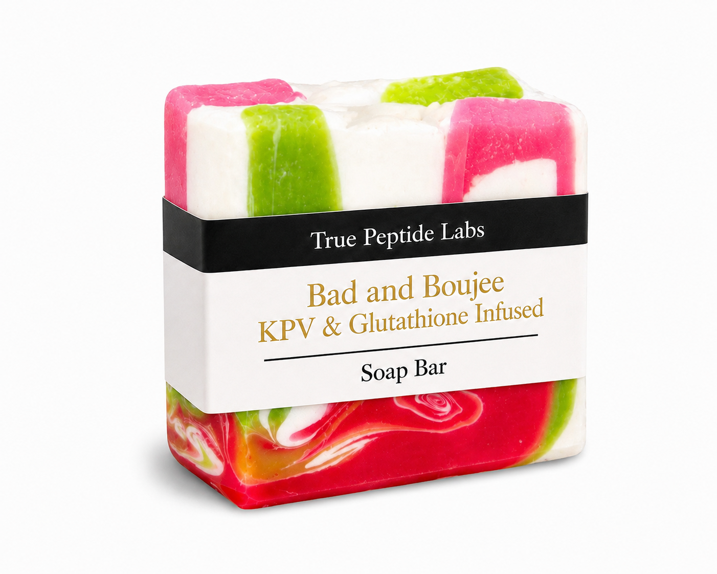 Bad and Boujee KPV & Glutathione Soap Bar | Brightening Artisan Soap